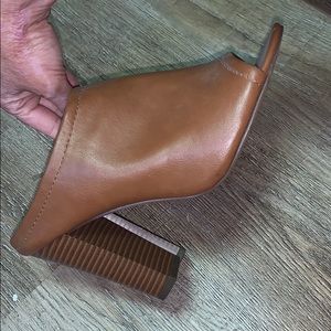 Open toe Target block heel